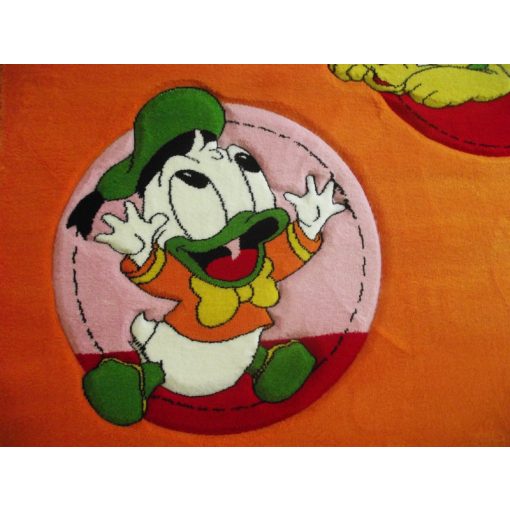 Donald és Barátai Narancs Színes Gyerekszőnyeg