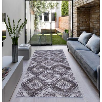 Amora prémium barna krém szőnyeg