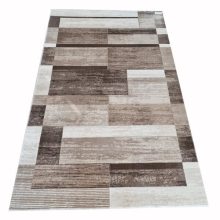 Dalma modern barna szőnyeg 80x150 cm