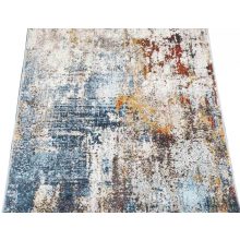 Damaszkusz multicolor kék bézs modern szőnyeg 70 x 100 cm