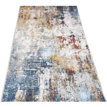 Damaszkusz multicolor kék bézs modern szőnyeg 70 x 100 cm