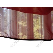 Camille Bordó Organza Függöny 250 x 300 cm