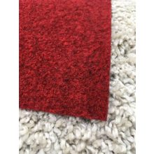 Erős Ipari Filc padlószőnyeg bordó színben 4m széles Edző-, fitness termekbe