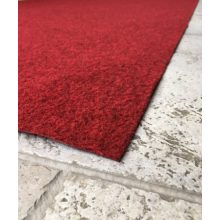 Erős Ipari Filc padlószőnyeg bordó színben 4m széles Edző-, fitness termekbe