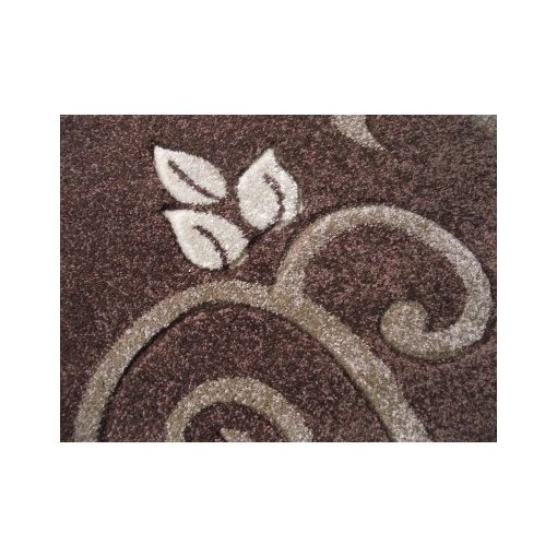 Tomi Nyírt Arany Barna futó virág mintás szőnyeg  300 x 400 cm