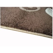 Tomi Nyírt Arany Barna futó virág mintás szőnyeg  300 x 400 cm