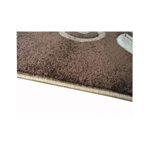 Tomi Nyírt Arany Barna futó virág mintás szőnyeg  300 x 400 cm