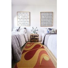 Flamengo Nyírt Narancs szőnyeg 80x150cm