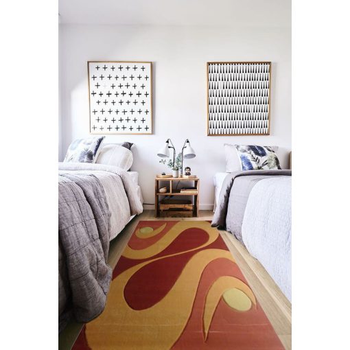 Flamengo Nyírt Narancs szőnyeg 80x150cm