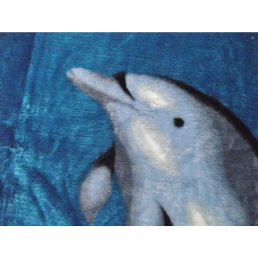 Benno Kék delfines Ágytakaró Pléd 200 x 240 cm