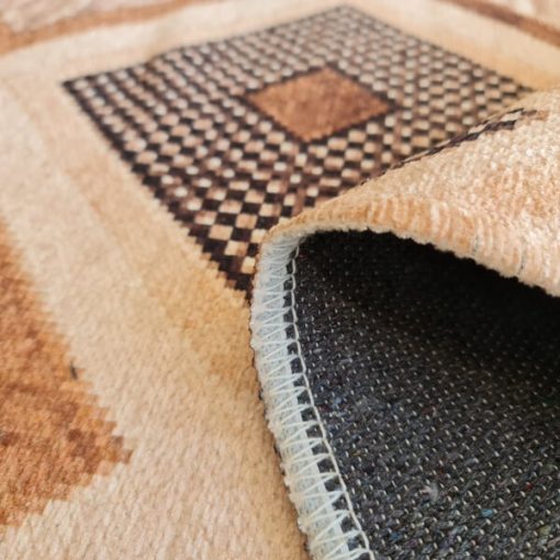 Delalic kockás szőnyeg 125x200 cm vendégházba