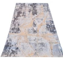 Dolina Elegáns Modern Szőnyeg 150 x 230 cm Márványos Arany