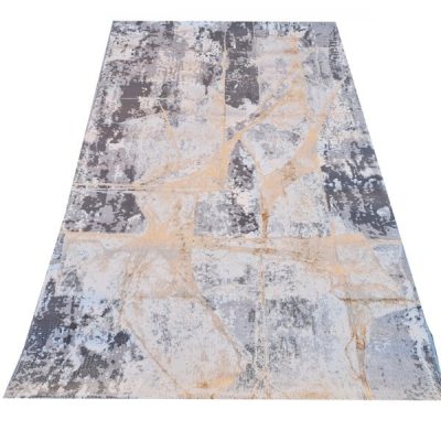   Dolina Elegáns Modern Szőnyeg 150 x 230 cm Márványos Arany