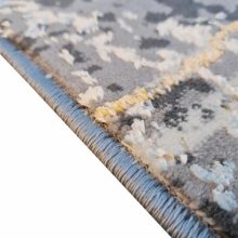 Dolina Elegáns Modern Szőnyeg 150 x 230 cm Márványos Arany