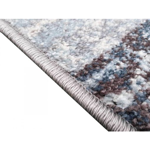 Dolomit modern nappali szőnyeg kockás bézs kék szürke 150 x 230 cm
