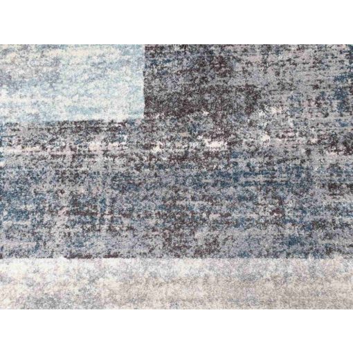 Dolomit modern nappali szőnyeg kockás bézs kék szürke 150 x 230 cm