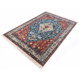   Georg Nagyméretű Klasszikus Szőnyeg Bordó Bézs 300 x 400 cm