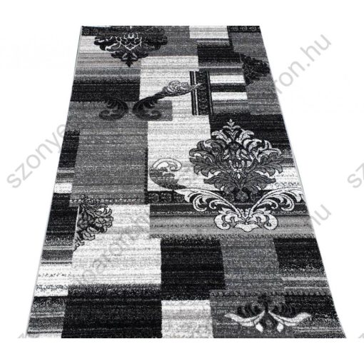 Manado fehér szürke fekete nyírt szőnyeg 150 x 230 cm