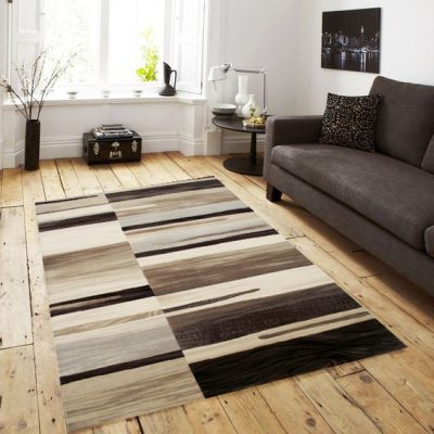 Mérida barna krém szőnyeg