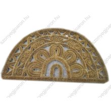 Kókusz drótrácsos Dekor Félkör lábtörlő