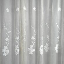 Tatjána organza függöny hímzett krém 300 x 250 cm