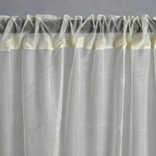 Tatjána organza függöny hímzett krém 300 x 250 cm