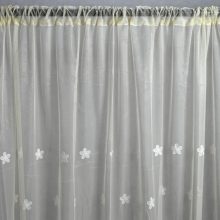 Tatjána organza függöny hímzett krém 300 x 250 cm