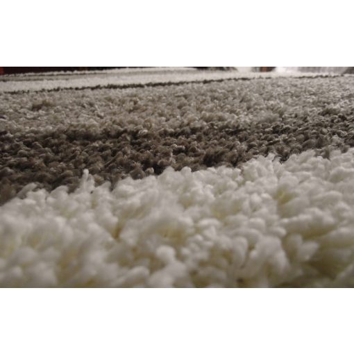 Zsanna Bézs Kávébarna Shaggy Szőnyeg 150 x 230 cm