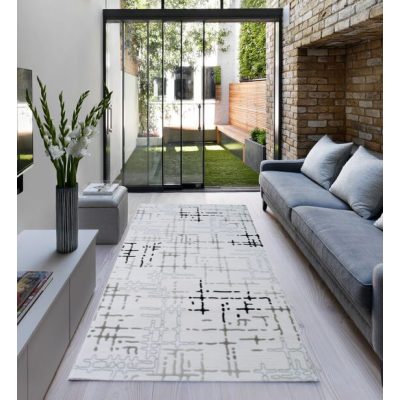 Albacete vastag modern krém szőnyeg