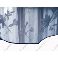 Kékpillangóvirág Kék Dekorfüggöny 250 x 300 cm