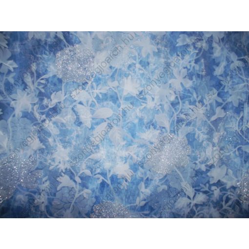 Kékpillangóvirág Kék Dekorfüggöny 250 x 300 cm