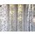 Gregória Fehér Jacquard Függöny 250 x 300 cm