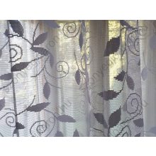 Gregória Fehér Jacquard Függöny 250 x 300 cm
