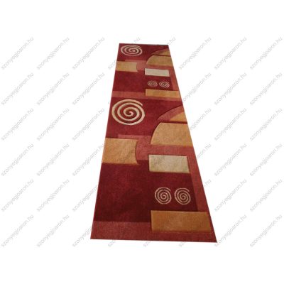 Csiga Domborított Nyírt Futó Szőnyeg 80x3000