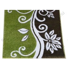 Melissa Nyírt Zöld dombor szőnyeg 80 x 150 cm