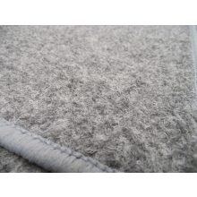Erős ipari filc szürke padlószőnyeg 4m széles Edző-, és fitness termekbe