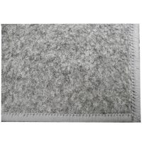 Erős ipari filc szürke padlószőnyeg 4m széles Edző-, és fitness termekbe