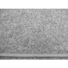 Erős ipari filc szürke padlószőnyeg 4m széles Edző-, és fitness termekbe