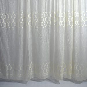 Csilla Fehér Bézs Organza függöny 250 x 300 cm