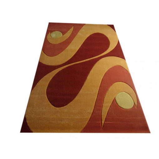 Cloe Domború Narancs Nyírt Szőnyeg 300 x 400 cm