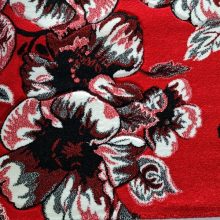 Emerencia gyönyörű piros szőnyeg virágmintás 200 x 300 cm