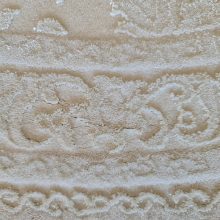 Emerka kerek szőnyeg elegáns klasszikus bézs 100 cm