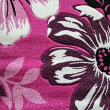 Erzsébet modern szőnyeg rózsaszín 200 x 300 cm virágmintás