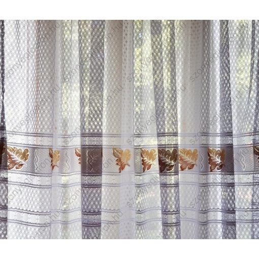 Szindi Szőlőleveles Jacquard függöny 250 x 300 cm