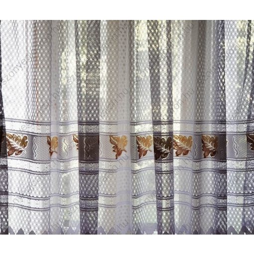 Szindi Szőlőleveles Jacquard függöny 250 x 300 cm