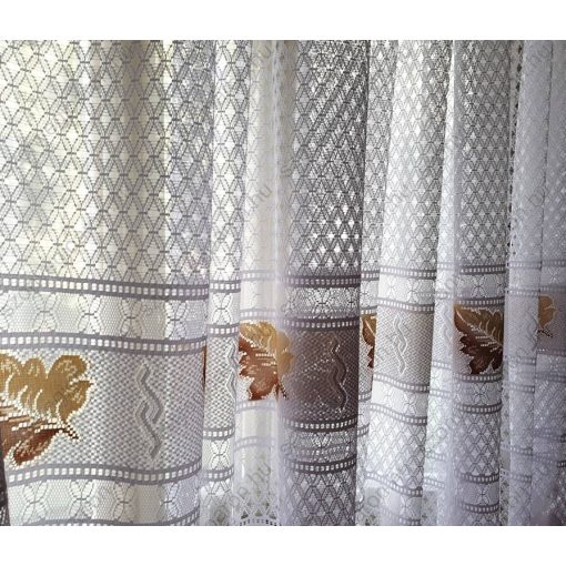 Szindi Szőlőleveles Jacquard függöny 250 x 300 cm