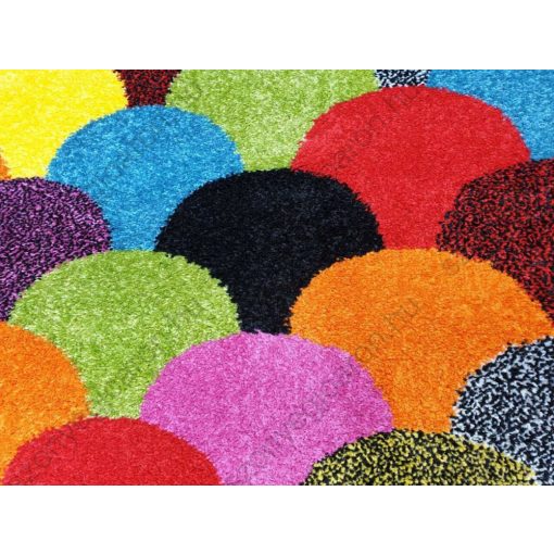 Sten Nyírt Fekete színes szőnyeg 200 x 300 cm