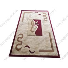 Norma krém bordó szőnyeg 200 x 300 cm