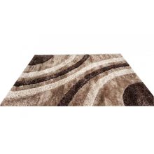 Natural Luxus Shaggy Szőnyeg 120 x 170 cm bézs barna