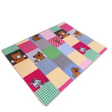 Angelina Gyerekszőnyeg állatos 200 x 200 cm rózsaszín